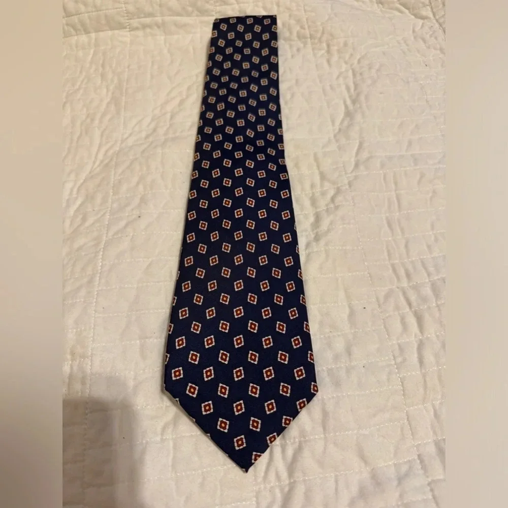 Lauren Ralph Lauren Men’s Tie Navy Red